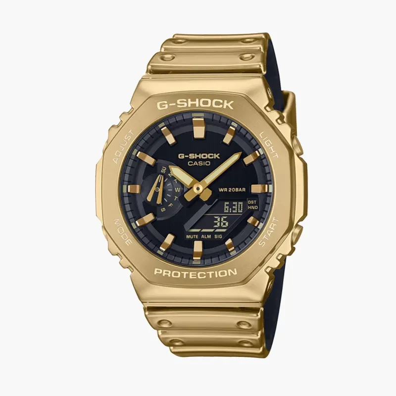 Casio G-Shock Fine Metallic Diver's Men's Watch- GM-2100YMG-9A